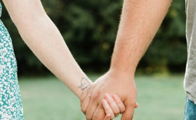 Couple à l'écran