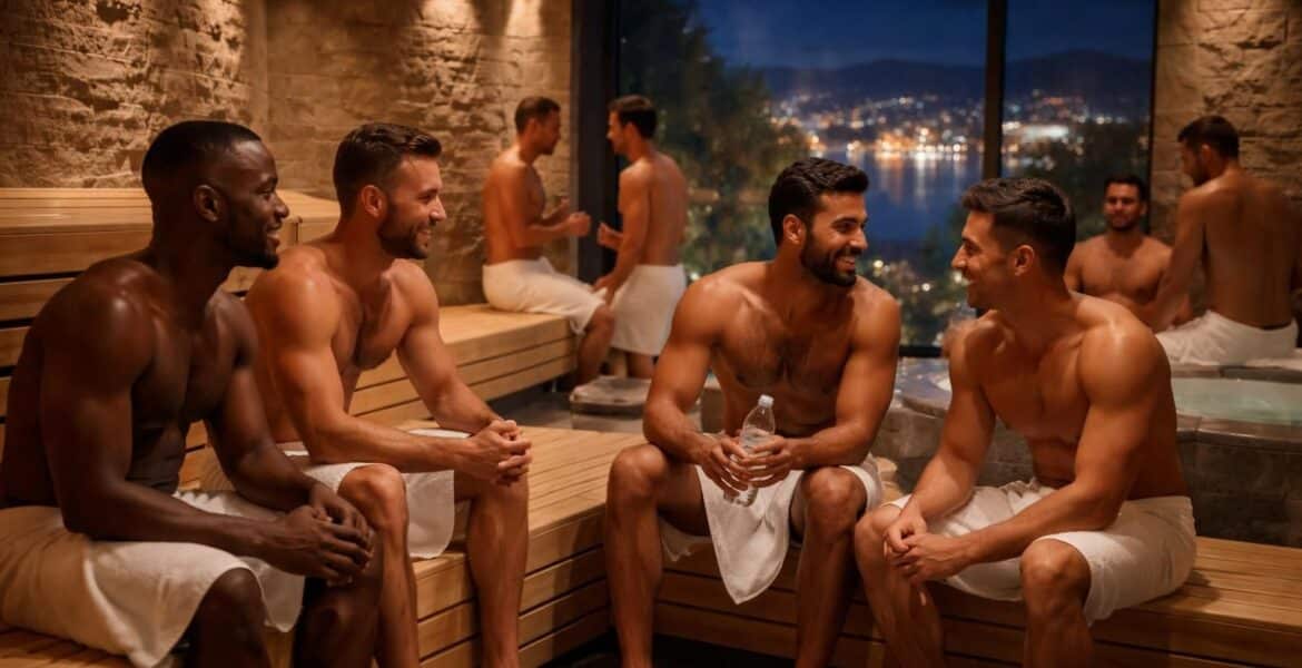 découvrez le sauna gay à genève, un espace chaleureux dédié à la rencontre, à la détente et à la convivialité dans une atmosphère inclusive et accueillante.