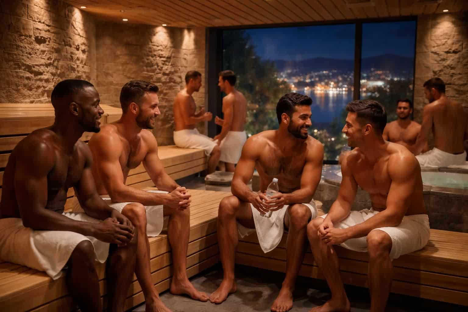 découvrez le sauna gay à genève, un espace chaleureux dédié à la rencontre, à la détente et à la convivialité dans une atmosphère inclusive et accueillante.